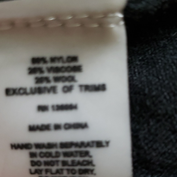 Lovely Black Cardigan Sweater with Pearls - Picture 6 of 7